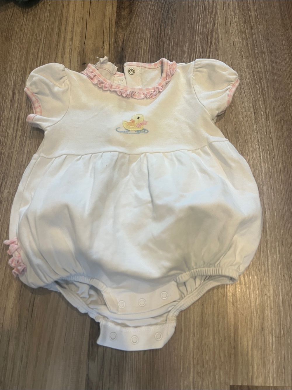 Magnolia Baby Little waddles bubble onesie 100% Pima Cotton